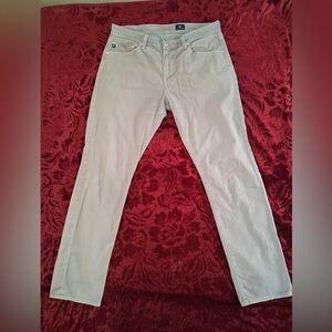AG Adriano Goldschmied The “Everett” Slim Straight Pants Grey  - Size 34x32